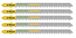 Festool 204260 Pack Of 5 Jigsaw Blades S75/2,8/5 £21.99